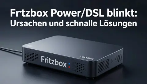 FritzBox Power/DSL blinkt: Ursachen und schnelle Lösungen