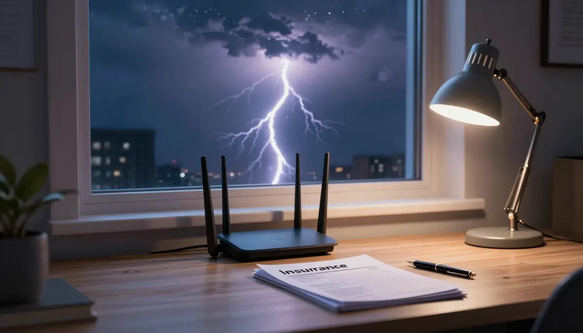 Schadensregulierung nach einem Überspannungsschaden an der FritzBox durch Gewitter.