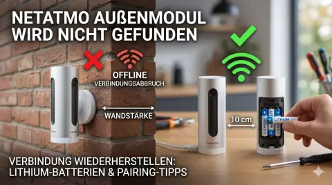 Netatmo Außenmodul wird nicht gefunden: So stellen Sie die Verbindung her