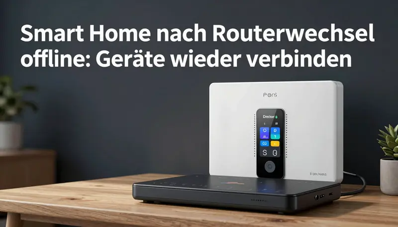Smart Home nach Routerwechsel offline: Geräte schnell wieder verbinden
