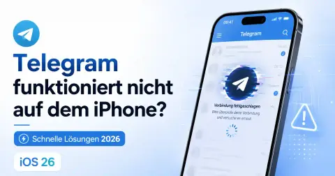 Telegram funktioniert nicht auf dem iPhone? Schnelle Lösungen 2026