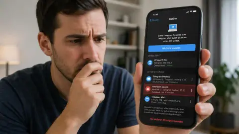 Telegram gehackt? Konto sichern und fremde Geräte schnell entfernen