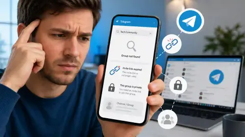 Telegram Kanal oder Gruppe wird nicht angezeigt – Ursachen & Lösungen 2026