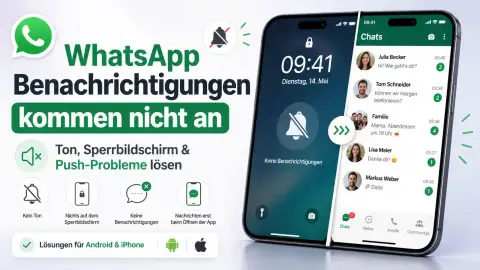 WhatsApp Benachrichtigungen kommen nicht an: Das hilft wirklich