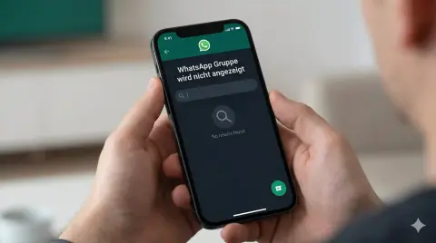 WhatsApp Gruppe wird nicht angezeigt: Einladung, Admin und Sichtbarkeit prüfen