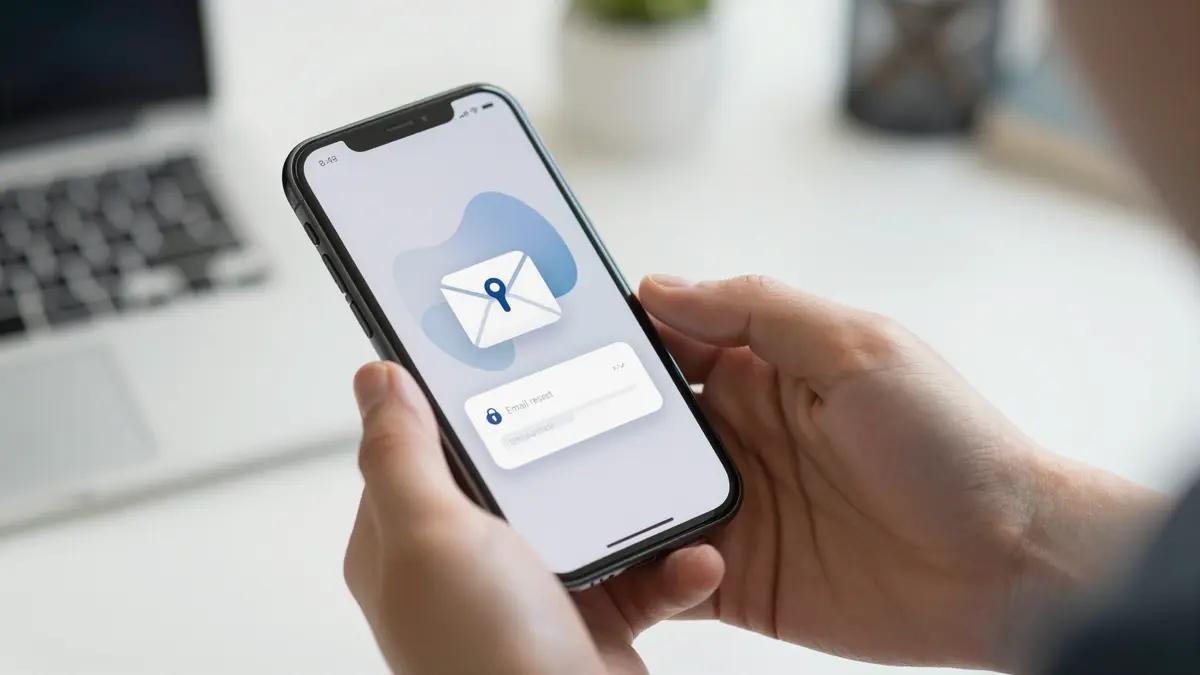 Schritt-für-Schritt-Anleitung zum Zurücksetzen der WhatsApp Zwei-Schritt-Verifizierung PIN über eine E-Mail-Bestätigung.